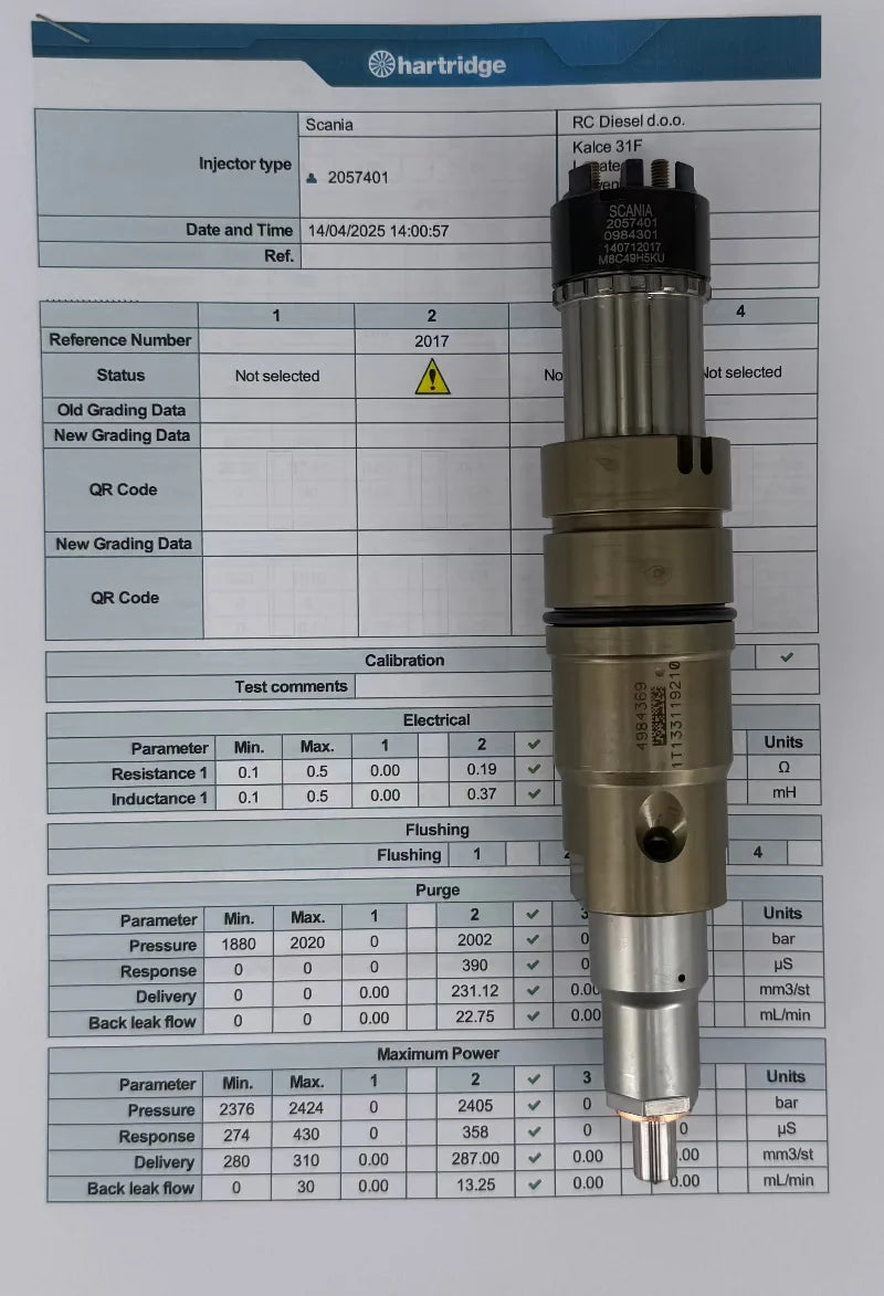 2030519 SCANIA XPI injector REMAN.