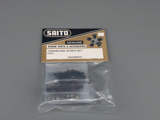 Saito Engines Crankcase Screw Set for FG-90R3, SAIG90R331