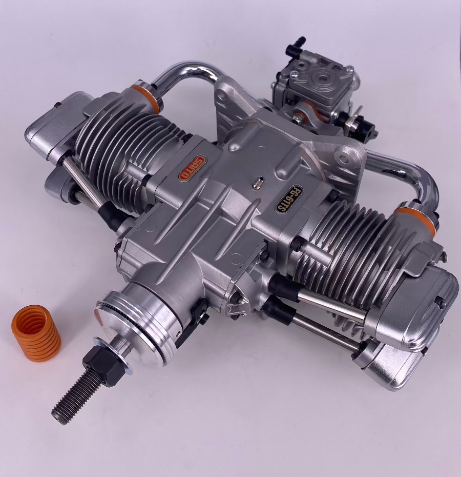 Saito Engines FG-61TS 4-Stroke Gas Twin Engine | Saito fg61 | Saito Motoren  | 4Tempi Benzina | — RC Diesel