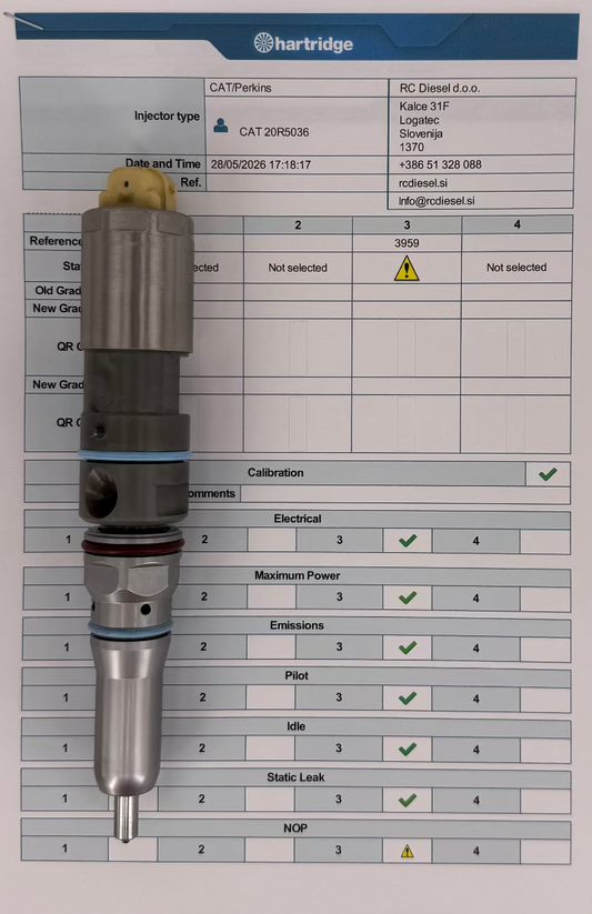CAT 20R5036, 20R-5036 injector REPAIRED for heavy construction machinery 🚜 grader, crawler bulldozer, wheel tractor, excavator, wheel loader. Order: info@rcdiesel.si/ Whats App +386 51328088.