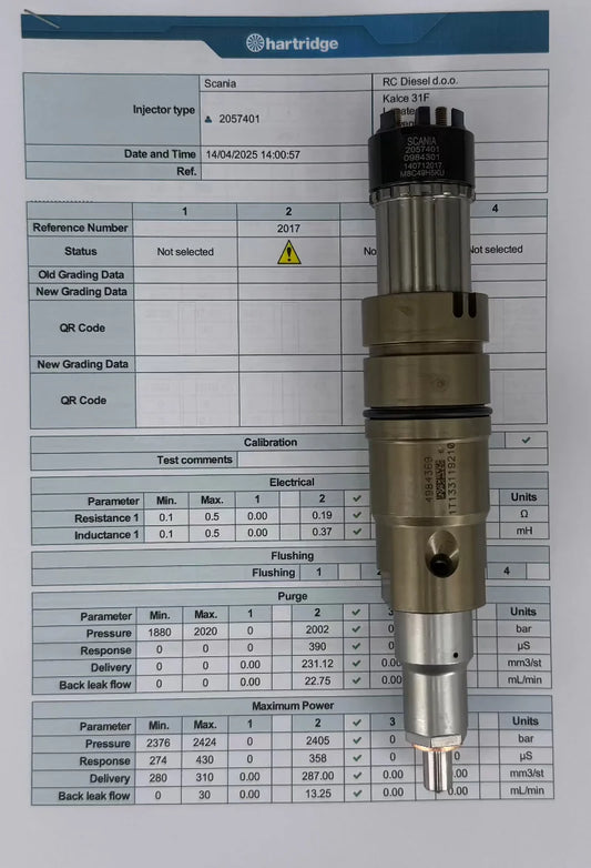 2264458 SCANIA XPI injector REMAN.