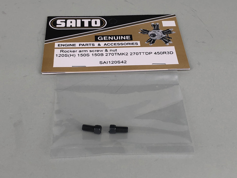 Saito Rocker Arm Screw part number SAI120S42