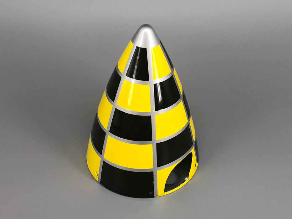 EF Spinner 4" ( 101 mm ) Yellow/Black/Silver