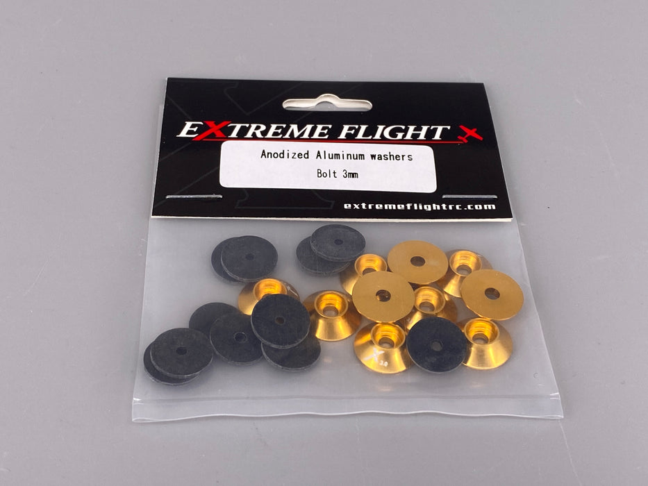 EF Anodized Washer Sets Gold