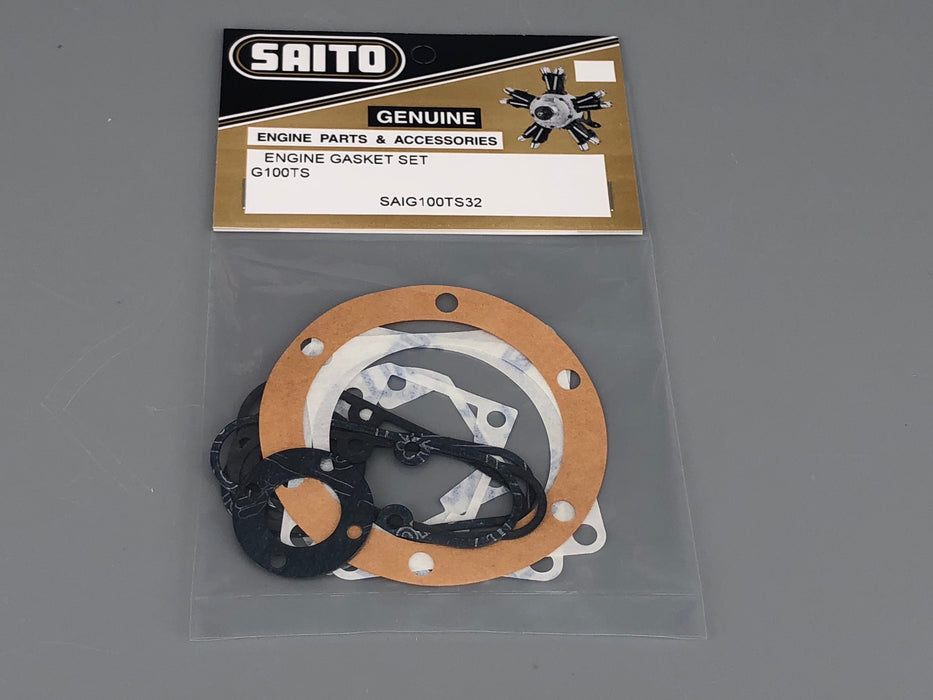Saito Engines GASKET set : FG-100TS | SAIG100TS32