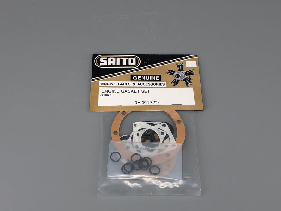 Saito Engines gasket set: SAIG19R332