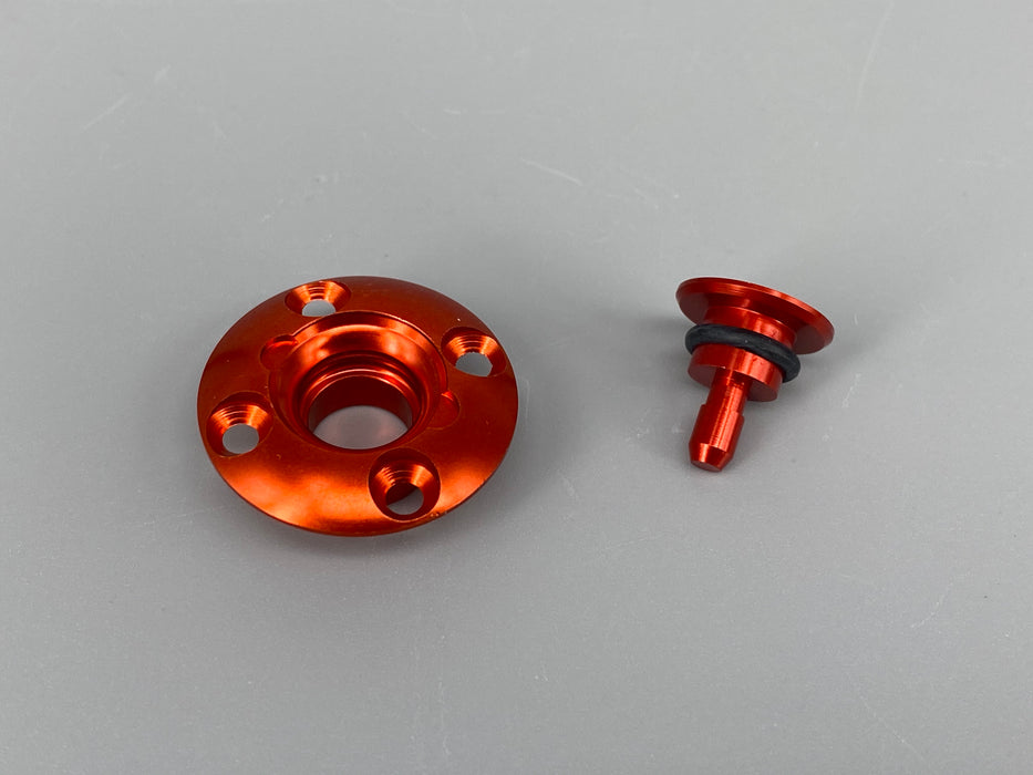 Fuel Dot With Screws Red