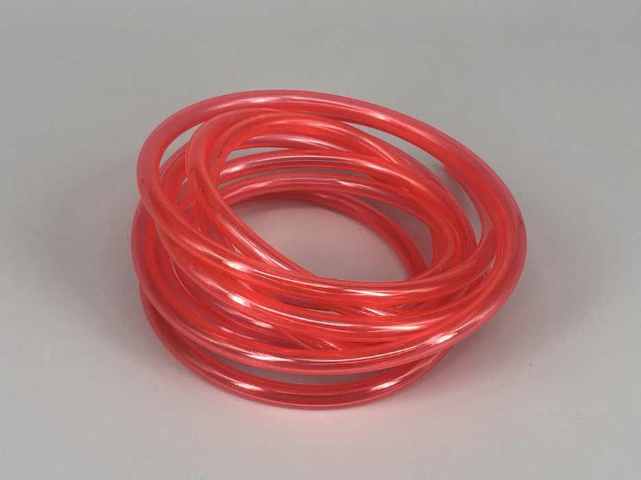 Gas Fuel Line 6x3,5mm Red- 2 meters.